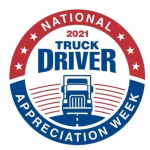 National Truck Driver Appreciation Week
