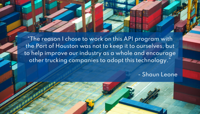 Intermodal trucking software with the Port of Houston Intermodal trucking software with the Port of Houston